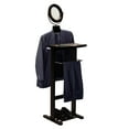 thumbnail image 2 of Contemporary Home Living 55.5” Espresso Dark Brown Wooden Carson Valet Stand, 2 of 2