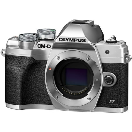 Olympus - OM-D E-M10 Mark IV 4K Video Mirrorless Camera (Body Only) - Silver