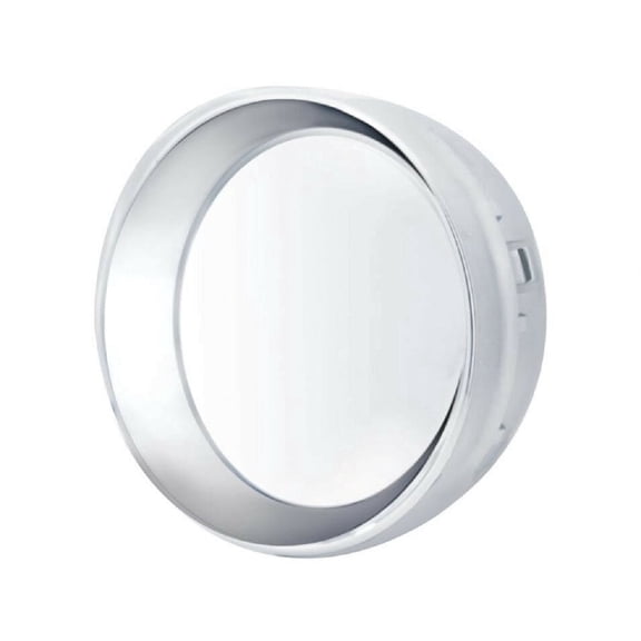 2006-18 Compatible with Kenworth Blank Gauge Cover With Chrome Mirror Center