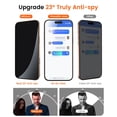 thumbnail image 3 of Protector de pantalla de privacidad MRGLAS para iPhone 16 Pro Max, 3 of 6