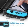 thumbnail image 4 of HEYSTOP Switch Carrying Case for Nintendo Switch Case with Screen Protector, 9 in 1 Nintendo Switch Accessories Kit and 6 Pcs Thumb Grip, Nintendo Switch Protective Case, 4 of 9