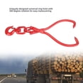 thumbnail image 4 of Timber Claw Hook, Reliable 16 Inch Log Lifting Tongs Portable Heavy Duty  for Clamping, 4 of 7