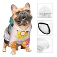 thumbnail image 3 of Balery Design Name Dog Hoodie Pets Wear Hoodies For Small Dogs Pet Clothes Costumes, Pets Wear Hoodie Sweatshirt Outfit For Dogs Cats Cosplay Party-Size Name, 3 of 8
