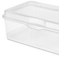thumbnail image 3 of Sterilite Plastic FlipTop Latching Storage Box Container, Clear, (6 Pack), 3 of 8