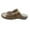 Brown, variant on Anuirheih Slip on Sandals Women,Women's Leisure Vacation Comfort Flower Open Toe Wedge Beach Sandals(Brown)