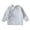Blue, variant on Jalioing Baby Long Sleeve Cotton Tops Casual Solid Tie Side Shirts Newborn Boys Girls Tee Shirt Clothes 0-3 Months