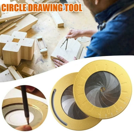 

Dheera Flexible Circle Drawing Tool Rotary Adjustable Small Durable for Designer Woodworking