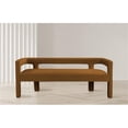 thumbnail image 2 of Meridian Furniture Athena Saddle Velvet Bench, 2 of 34