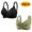 Multicolor A4, variant on Hrsba Wireless Bras for Women,2 Pack Regular Cup Push Up Bra Comfortable Breathable Contoured Support Everyday Bras for Ladies
