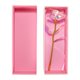 thumbnail image 4 of Colorido Rosa Chapado En Oro Rosa Luminosa Rosa Flores Secas Artificiales Para El Regalo Del Día De San Valentín Día De Acción De Gracias 24K Minnieouse HA014256-00, 4 of 5