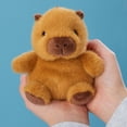 thumbnail image 6 of Buttercups Capybara Plush Toy 4.5 inch – Small Stuffed Animal for Kids, Cute Soft Brown Capybara, Mini Collectible Plush Gift, 6 of 11