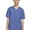 Ceil Blue, variant on Adar Universal Unisex Scrubs - V Neck Tunic Scrub Top