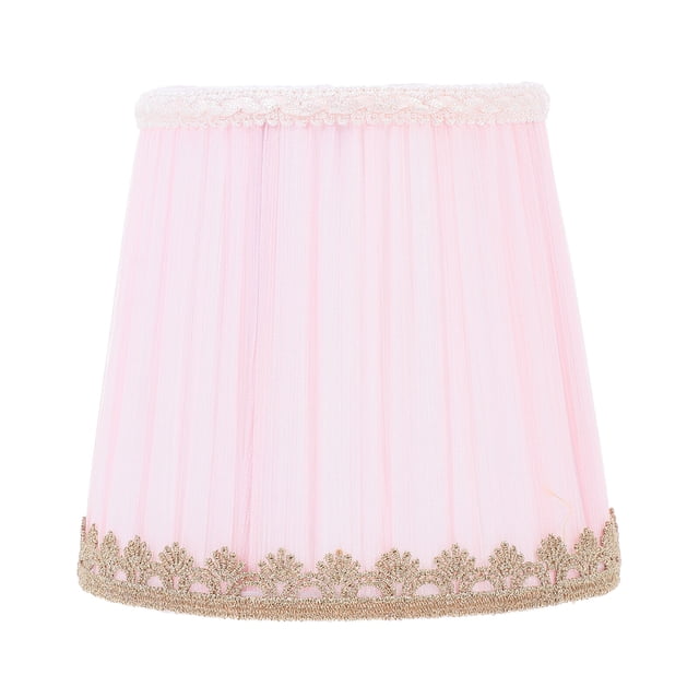 Miangastore 1Pc Cloth Lampshade Home Ceiling Lamp Protective Cover Decorative Lamp Chimney E14