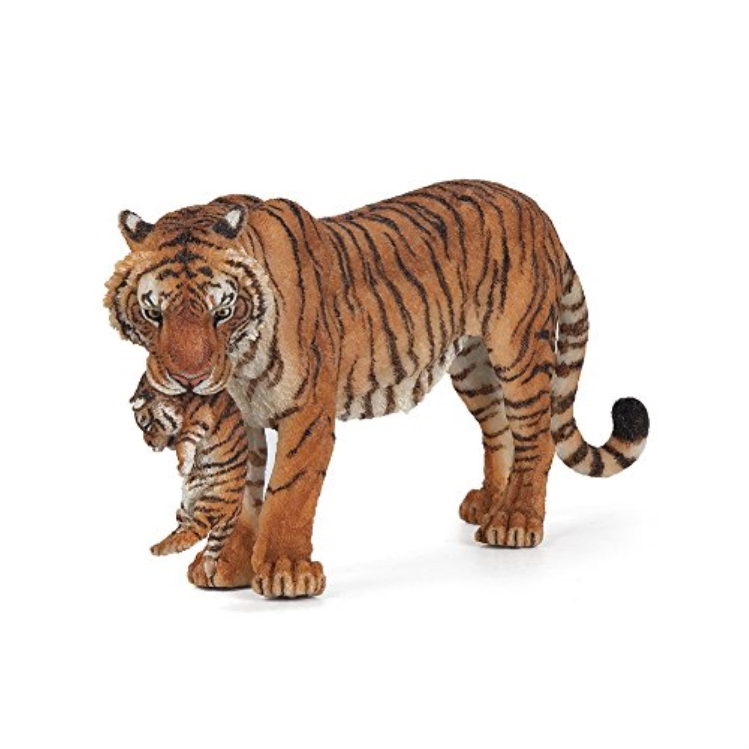 papo wild animal kingdom figure, tigress with cub