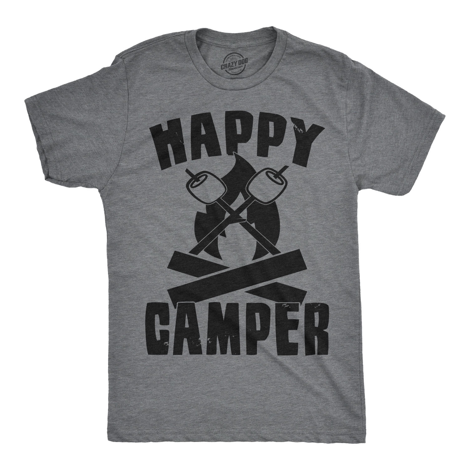 Mens Shirt Tee Shirt LookPink Camping Heatbeat Shirt 