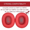 thumbnail image 4 of Almohadillas para Auriculares Akkiv 700BT Inalámbricos de Cuero Rojo con Espuma, 4 of 4