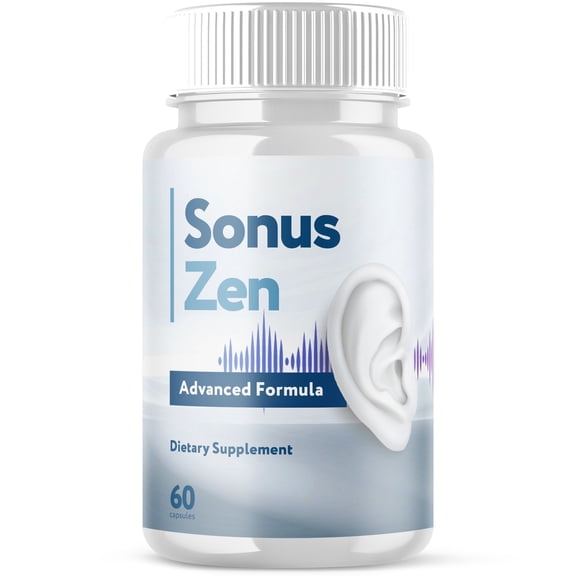 Sonus Zen Advanced Hearing Support Pills Natural Ear Health Support SonusZen 60 Capsules