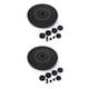 thumbnail image 1 of Seitruly Estanque para pájaros, 6 boquillas solares, fuente de cascada redonda, 110cm, piscina de elevación, rociador de agua sumergible de sin palo 2piezas, 1 of 6