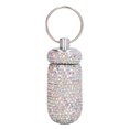 thumbnail image 1 of Rhinestone Medicine Case, Shiny Exquisite Waterproof Capsules Container Aluminum Alloy Storage Portable  for Office for Patient, 1 of 8