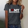 thumbnail image 2 of adviicd T-Shirt pour Femme T-Shirt pour Femme T-Shirt Graphique Imprimé T-Shirt de Randonnée T-Shirt d'Été à Manches Courtes Haut d'Entraînement Gris,G, 2 of 5