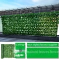 thumbnail image 4 of Hoja de eneldo verde Artificial, valla de ratán para pared, jardín al aire libre, patio, planta decorativa, planta falsa, hojas verdes, 4 of 4