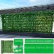 thumbnail image 4 of Hoja de eneldo verde Artificial, valla de ratán para pared, jardín al aire libre, patio, planta decorativa, planta falsa, hojas verdes, 4 of 4