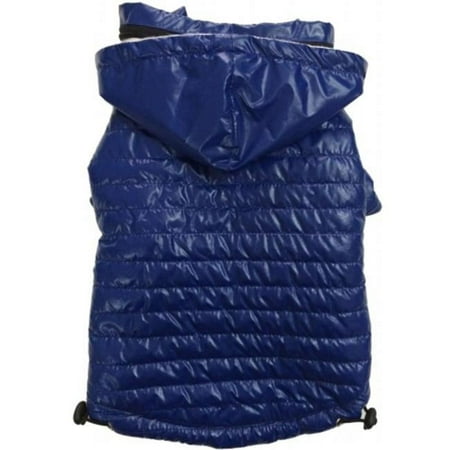 UPC: 0858342001755 | Pet Life ® Lightweight Adjustable and Collapsible Sporty Avalanche Dog Coat w/ Pop-out Zippered Hood