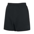 thumbnail image 2 of Umbro - Pantalones Cortos Club Leisure para Mujer (Negro, Blanco), 2 of 3