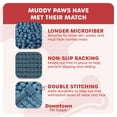 thumbnail image 4 of My Doggy Place Dog Mat for Muddy Paws, Washable Dog Door Mat, Denim, Runner, 4 of 8