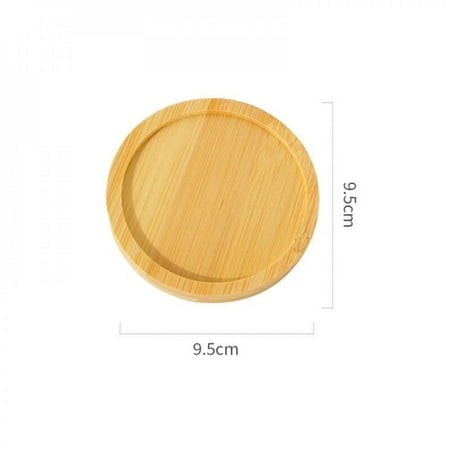 

Apocaly Natural Bamboo Bowls Plates for Succulents Pots Trays Base Stander Garden Decor Home Decoration Tray Crafts #04