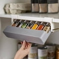 thumbnail image 1 of spice rack, Hanging Spice Rack, No Need To Punch Household Spice Racks Excluding seasoning bottles, 1 of 5