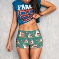 thumbnail image 3 of Lsque Yachts And Buoys Pattern High Waisted Biker Shorts for Women-Tummy Control Fitness Athletic Workout Running Yoga Gym Shorts,Moisture-Wicking-Large, 3 of 9