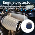 thumbnail image 2 of Unique Bargains Engine Air Filter 115mm High Flow Mushroom Head Clamp-On Cold Air Intake Filter Closed-Top Cool Air Filter Cleaner with 1 Clamp Blue for Car, 2 of 6