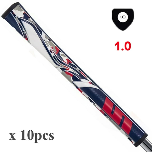 Golf Putter Grips 1.0/2.0 – Camo/Red/White/Blue Core camo 1.0 10PCS
