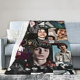 thumbnail image 2 of Super Soft Flannel Throw Finn Wolfhard Blanket 80"X60" For Bed, Sofa, Camping, Cold Cinema Or Travel,Gift For Your Family And Friend, 2 of 4