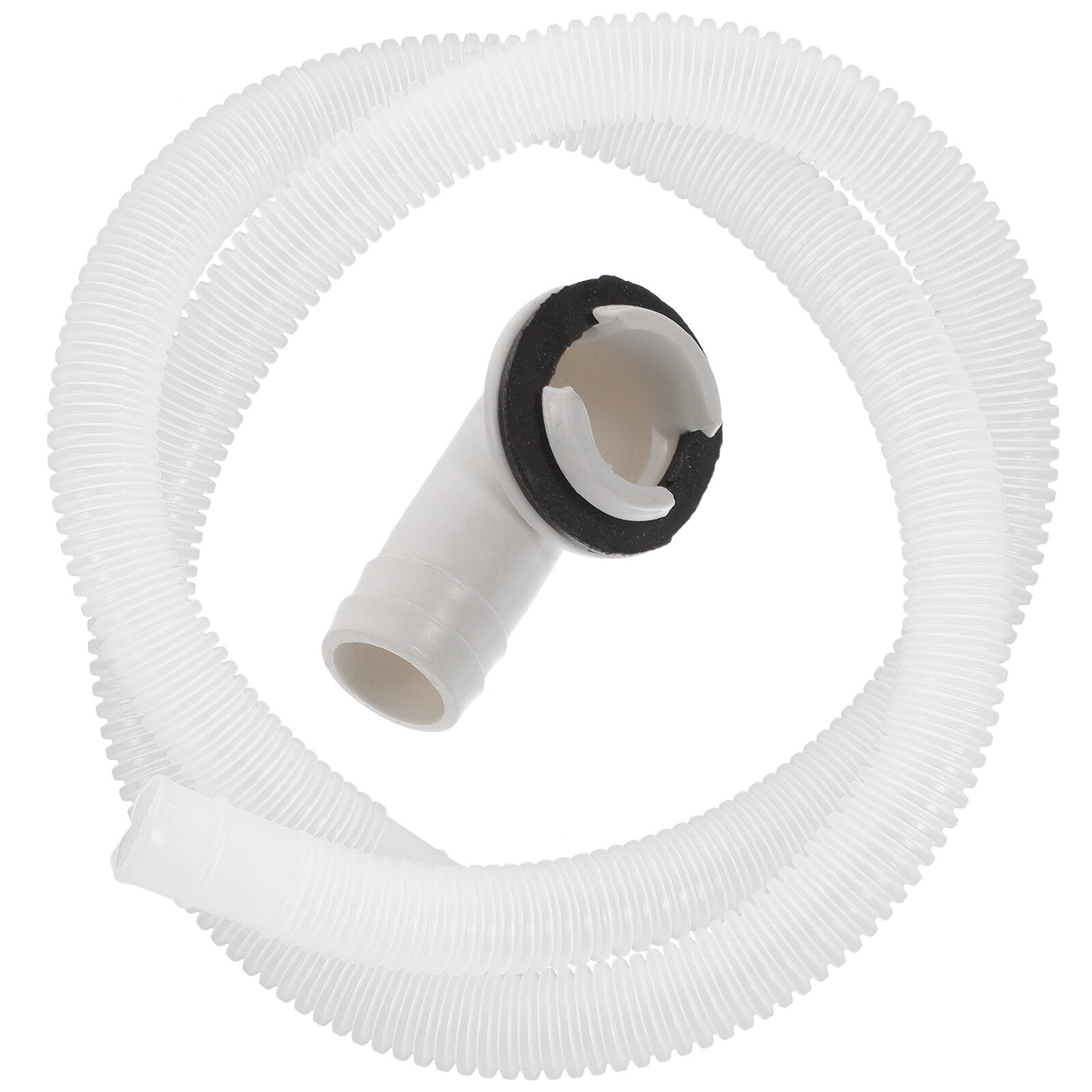 NUOLUX Air Conditioner Drain Hose With 20mm Connector 1m Clear Tubing