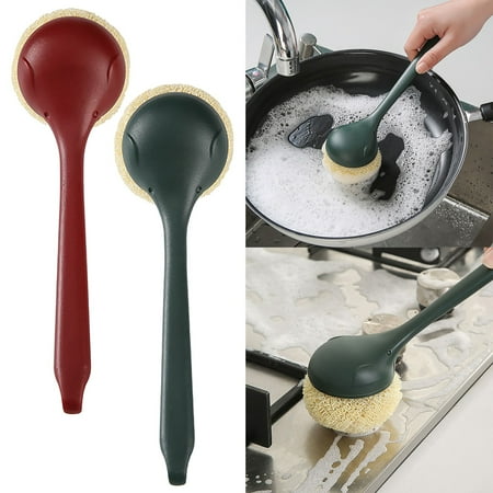 

Sunhillsgrace Cleaning Brush Kitchen Cleaning Brush Pot Brush Dishwashing Brush Kitchen Pot Cleaning Ball Does Not Lose Wire To Oil Household Stove Decontamination Brush