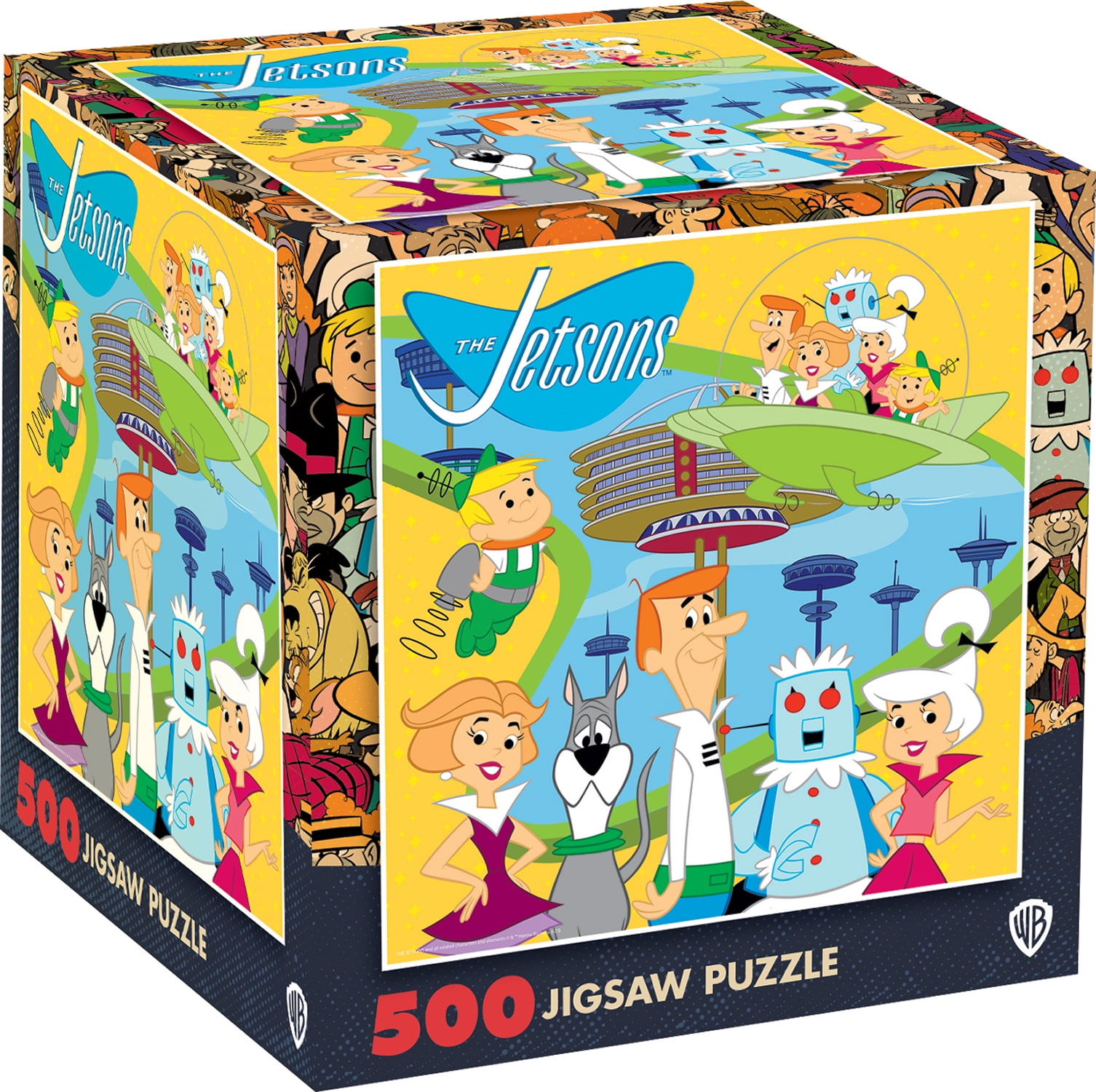 MasterPieces Jigsaw Puzzle, The Jetsons, 500 Pieces, Futuristic