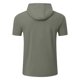 thumbnail image 4 of Camiseta ligera con capucha para running y fitness para hombre - Manga corta, secado rápido, deportiva/ocio, tallas S-XXXL, 4 of 8