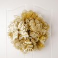 thumbnail image 3 of Cinta decorativa de Navidad con alambre dorado Ribbli de 6,4 cm y 36,6 m, 3 of 6