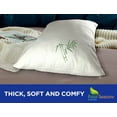 thumbnail image 6 of Bamboo Pillow Protectors Standard (Set of 2) – Pillow Cover Waterproof Hypoallergenic Dust Proof Zippered Encasement, 6 of 6