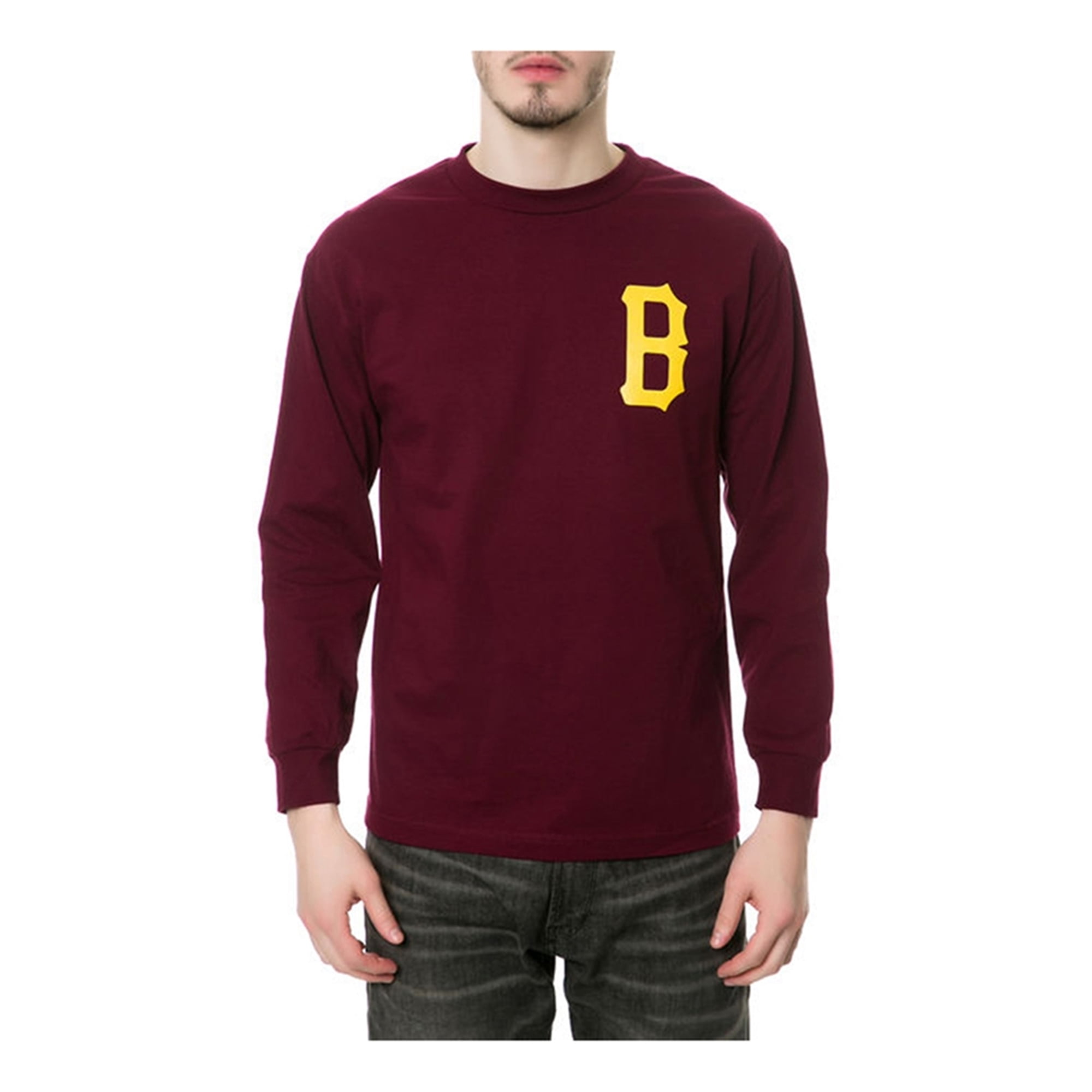 red black and purple graphic tee