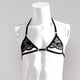 thumbnail image 4 of Bikini Inalámbrico para Interior Encaje de Flores Ropa de Dormir Atractiva para Hombres Lencería Negro Yinane Sujetador de encaje para hombre, 4 of 8