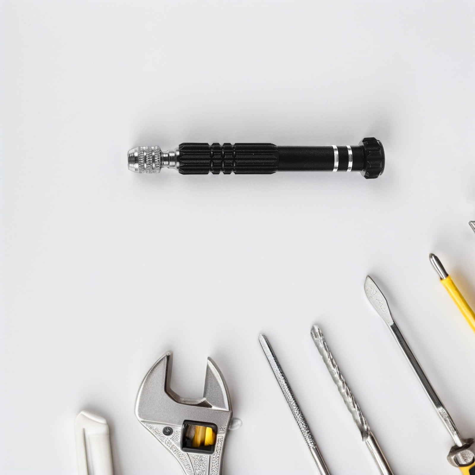 FESTFENDS 4Sets Multi Head Screwdriver Black for Vehicle Repair with Portable and Versatile Features