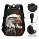 thumbnail image 3 of Fotbe Retro American Eagle A Mochila con Estampado y Puerto USB para Hombre y Mujer, Mochila Antirrobo, Mochila de Viaje, Mochila Escolar, Mochila Universitaria, 3 of 7