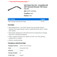 thumbnail image 2 of Inlet Heater Hose Set - Compatible with 2007 Chevy Silverado 1500 Classic 4.3L V6, 2 of 2
