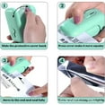thumbnail image 4 of 2 Pcs Mini Scelleuse, 2 en 1 Mini Scelleuse de Sacs avec Coupeur 8*3.5*1.5cm Vert, 4 of 4