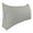 Light Gray, variant on Small Wedge Pillow Headboard Reading Pillow for Sitting Up in Bed Adult Backrest Triangle Bolster Pillow for Couch Daybed Cushion Lumbar Body Support Leg Positioning, 20 * 39 * 7.8in