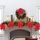 thumbnail image 1 of Lazo De Tela Adorno navideño de terciopelo extragrande con forma de lazo, ideal para decorar árboles, Rkxzt, 1 of 9