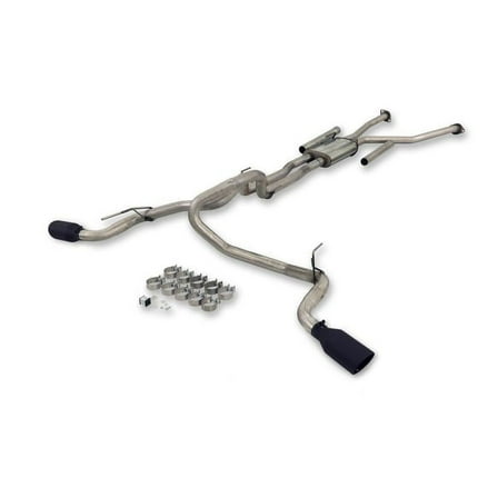 Flowmaster 718142 FlowFX Cat-Back Exhaust System - Stainless - Dual Side Exit